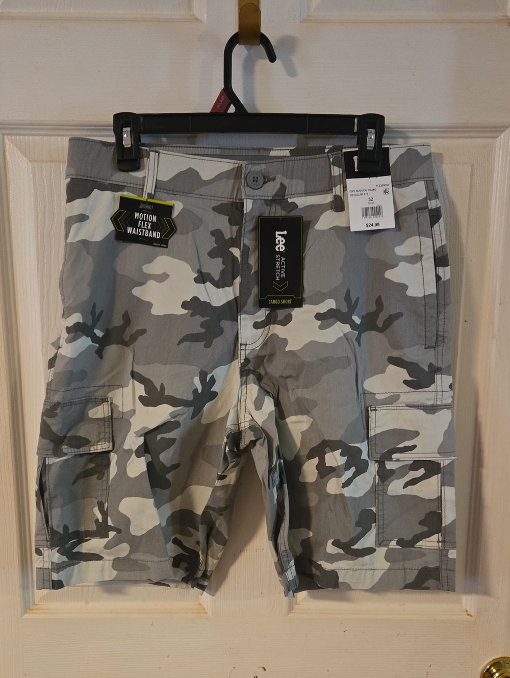 Lee Active Stretch Camo Cargo Shorts